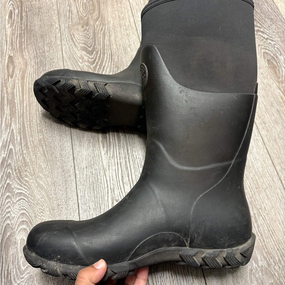 Habit waterproof Black Tall Rubber Boots - Picture 9 of 13
